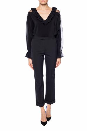 Ruffled sheer top, zdjęcie 2 Ruffled sheer top od Stella McCartney